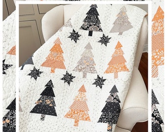 Into The Woods Quilt Pattern-Layer Cake Friendly-Pattern Basket Patterns