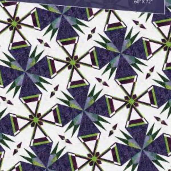 Thorn & Bloom Quilt Pattern-Tamarinis-Tammy Silvers-Foundation Paper Pieced Quilt Pattern
