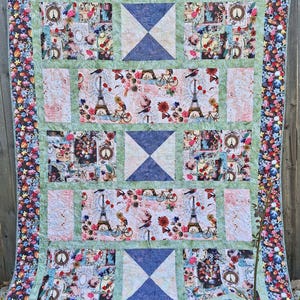 Overpass Quilt Pattern PDF Quilt Pattern-Pieced Quilt Pattern by Kari Nichols for Quilting Renditions