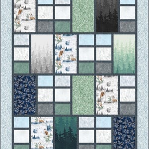 Divisions Quilt Pattern PDF Quilt Pattern-Pieced Quilt Pattern by Kari Nichols for Quilting Renditions