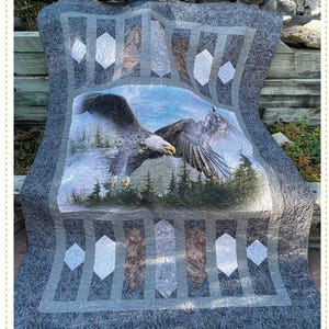 Mandapa Quilt Pattern PDF Quilt Pattern-Pieced Quilt Pattern by Kari Nichols for Quilting Renditions