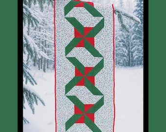 Jingle Table Runner Quilt Pattern: Villa Rosa Designs Festive  (PDF Pattern)
