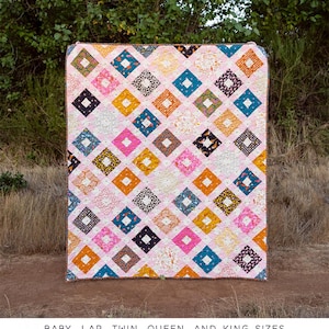 The Lydia Quilt Pattern-Kitchen Table Quilting-Erica Jackman- Quilt Pattern