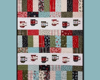 Hot Cocoa Quilt Pattern: Villa Rosa Design (PDF Pattern)