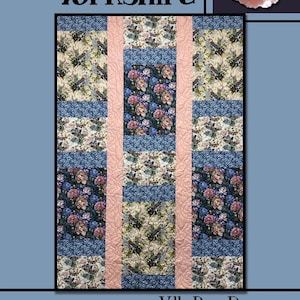 Yorkshire Quilt Pattern: Floral Rose & Bird Design (PDF Pattern)