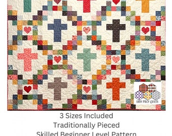 Perfect Peace's Quilt Pattern by Easy Piecy Quilts Juliah Tiedeman