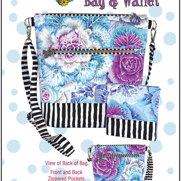 Audrey Madeline Bag and Wallet Pattern by Cool Cat Creations