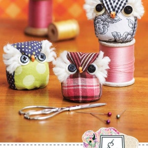 It’s A Hoot- Owl Pincushion Pattern-Sewn Wyoming