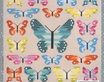Lepidoptera-Quilt Pattern-Elizabeth Hartman-Pieced Quilt Pattern