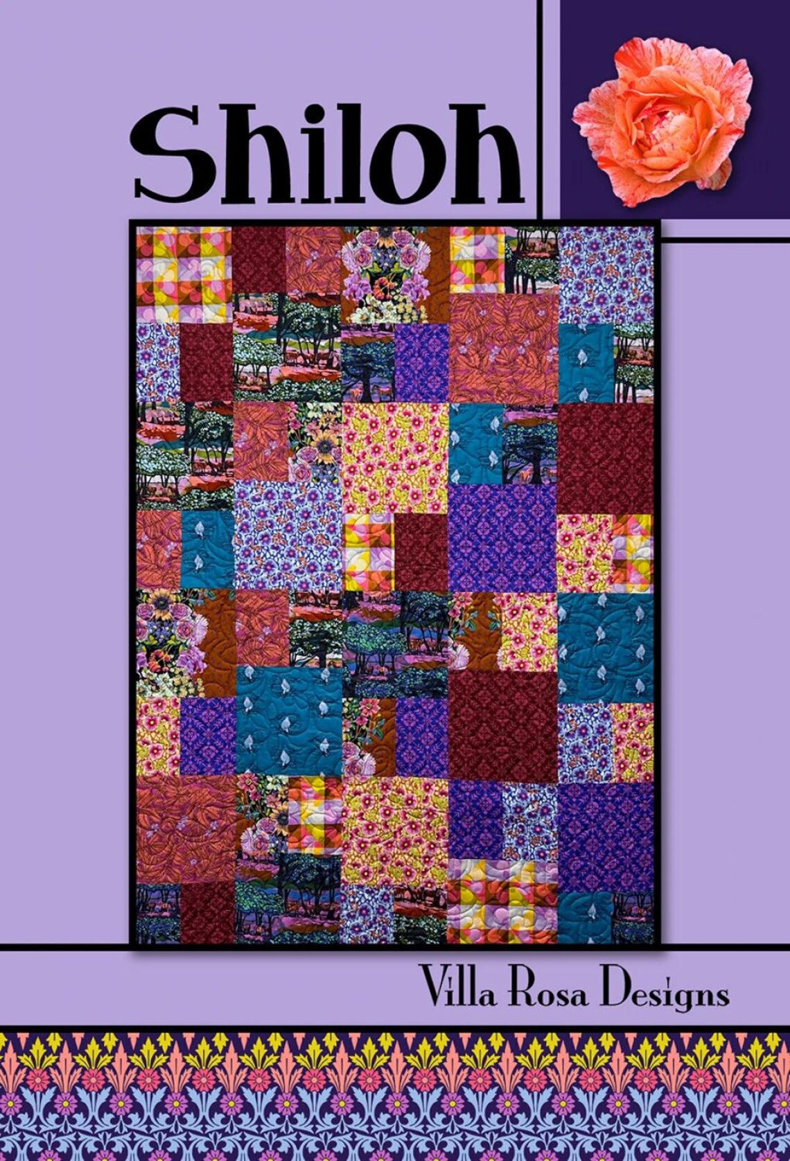 Shiloh PDF Quilt Pattern-villa Rosa Instant Download Quilt Pattern - Etsy