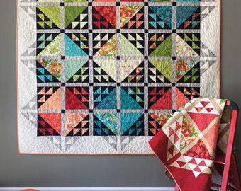 EMILIA Quilt Pattern-Layer Cake Quilt Pattern-Robin Pickens