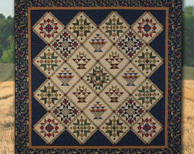 Vintage Samplerquilt Patternnancy Rinkbom Quilt Etsy