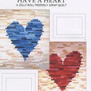 Have A Heart-Quilt Pattern-J Michelle Watts Designs