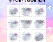 Pocket Prayer Quilt Scripture Cards: Printable Bible Verses (PDF Download)