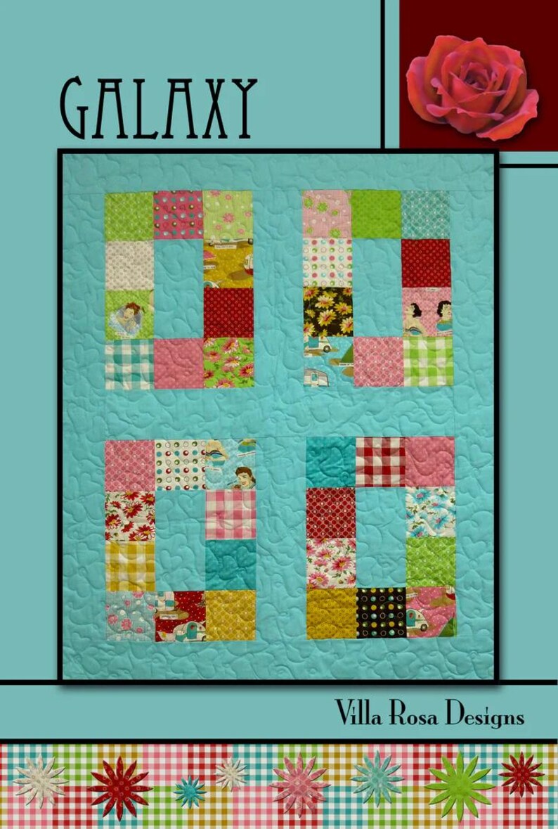 Galaxy Quilt Pattern: Celestial Throw, Wall Hanging (PDF Download) - Etsy