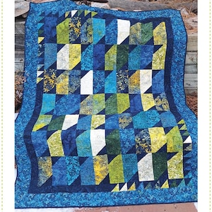 PDF DOWNLOAD Dancing Stars Quilt Pattern PDF Quilt Pattern-Panel Quilt Pattern by Kari Nichols for Quilting Renditions