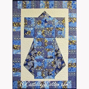 Asiatisch Odyssee Kimono Quilt Anleitung PDF Quilt Pattern-Diane McGregor-Castilleja Cotton