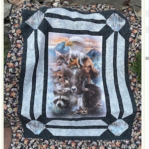 Sliders-Quilt Pattern-Quilting Renditions-Panel Quilt Pattern