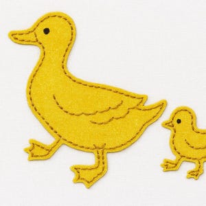 Duck Family Appliqué Pattern: Spring Quilts & Baby Projects (PDF Download)