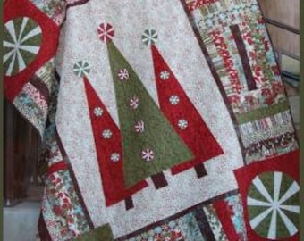 Step Into Christmas Quilt Pattern-Abbey Lane Quilts-Pieced/Appliqué Quilt Pattern