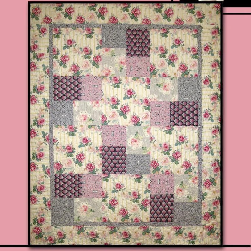 Four Patch Quilt Pattern - Etsy
