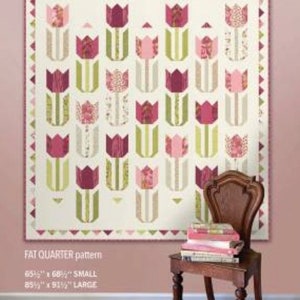 Tulip Season Quilt Pattern-Pieced Quilt Pattern-Robin Pickens