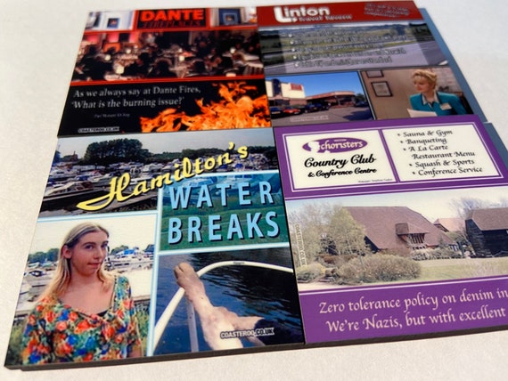 ALAN PARTRIDGE Fridge Magnets Selection - Choose yours / Hardboard / Gloss Finish - Corporate comedy TV themed designs