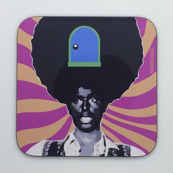 MIGHTY BOOSH - Drinks Coaster "Rudy - Some Call Me Photoshop" - Hardboard / Gloss Finish - Original unofficial TV themed design