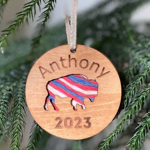 Personalized Bills Ornament | Buffalo Ornament for him | Bills Mafia Gifts | Engraved Christmas Ornament | Buffalo Football Gift for brother