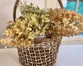 Handmade Woven Grapevine Basket