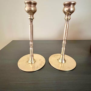 Vintage Brass Candlesticks