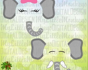 Download Elephant Face Svg Etsy
