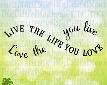 Love The Life You Etsy Love The Life You Etsy