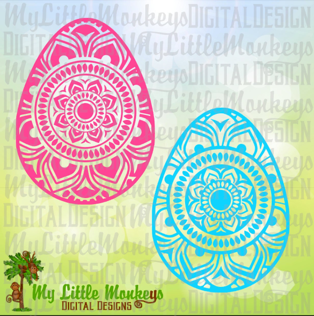 Download Easter Svg Easter Egg Svg Mandala Easter Egg Svg Easter Etsy