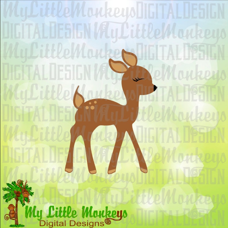 Download Baby Deer SVG Deer SVG Woodland Animal Svg Christmas Svg ...