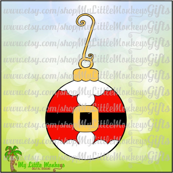 Download Santa Suit Christmas Ornament Digital Clipart Cut File Instant Download Svg Dxf Eps Jpeg Png Clip Art Art Collectibles Delage Com Br