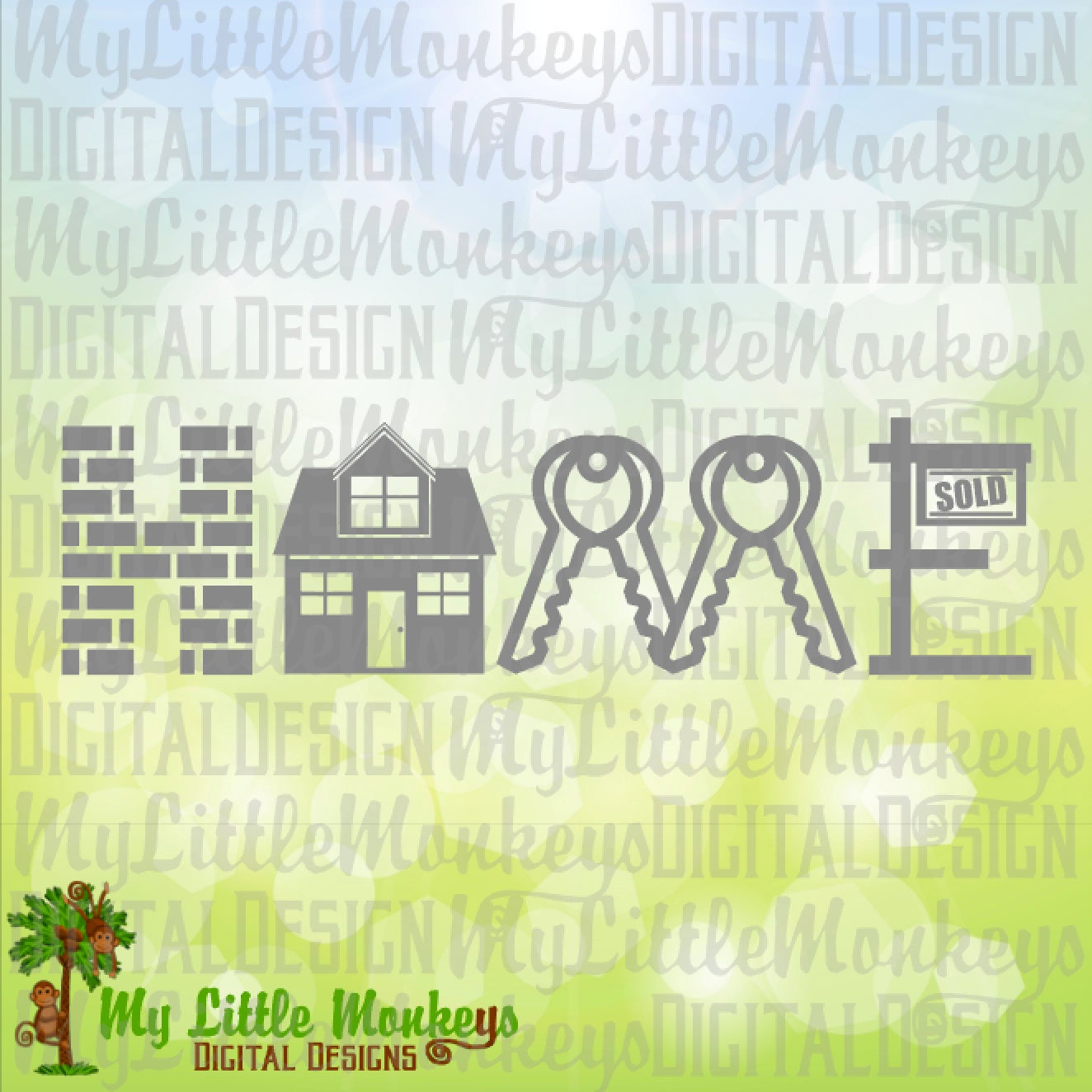 Download Home SVG Home Word Art Home Sign SVG Real Estate Agent | Etsy