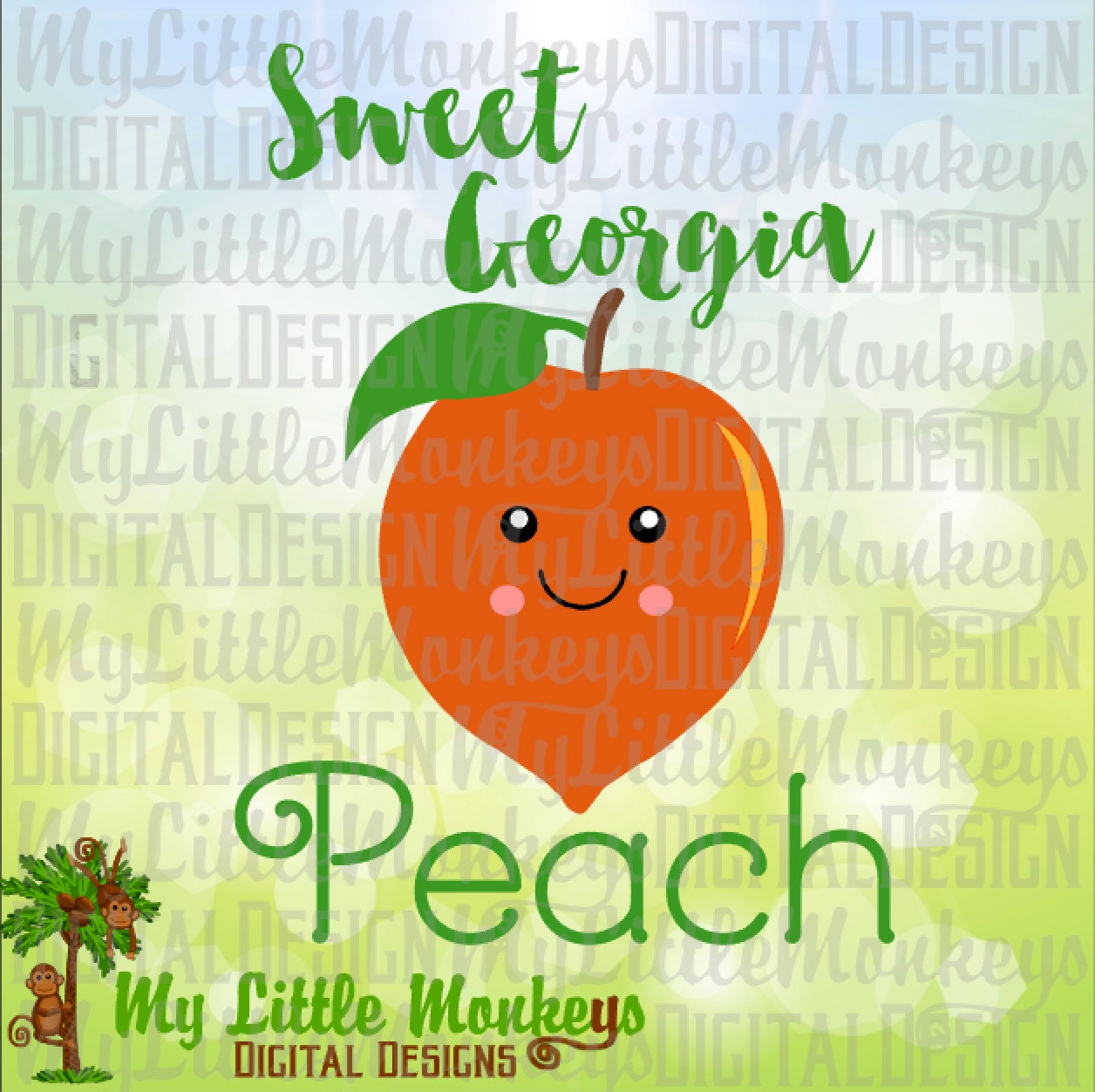 Download Peach SVG Sweet Georgia Peach Peach Shirt Peach Clip Art ...