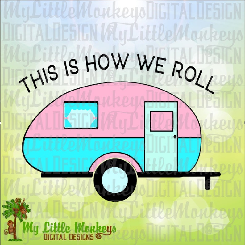 Download Happy Camper Vintage Camper Designs Commercial Use Svg Cut File And Clipart Instant Download Clip Art Art Collectibles Jewellerymilad Com