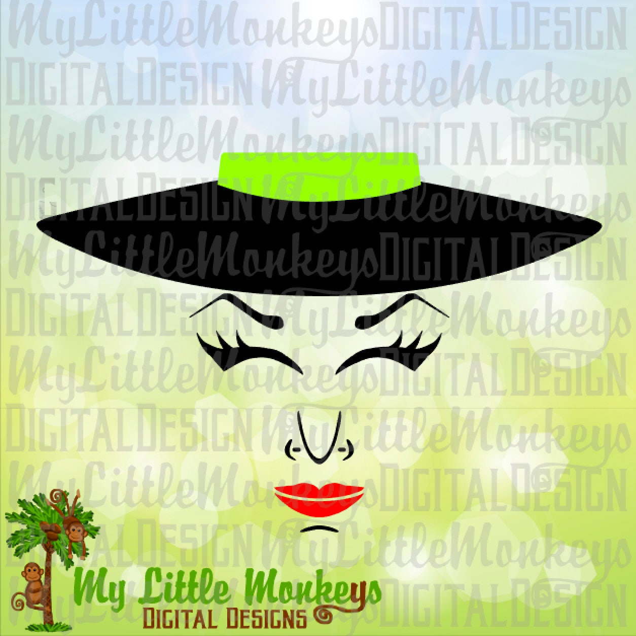 Witch SVG Witch Face Resting Witch Face SVG Halloween Svg - Etsy