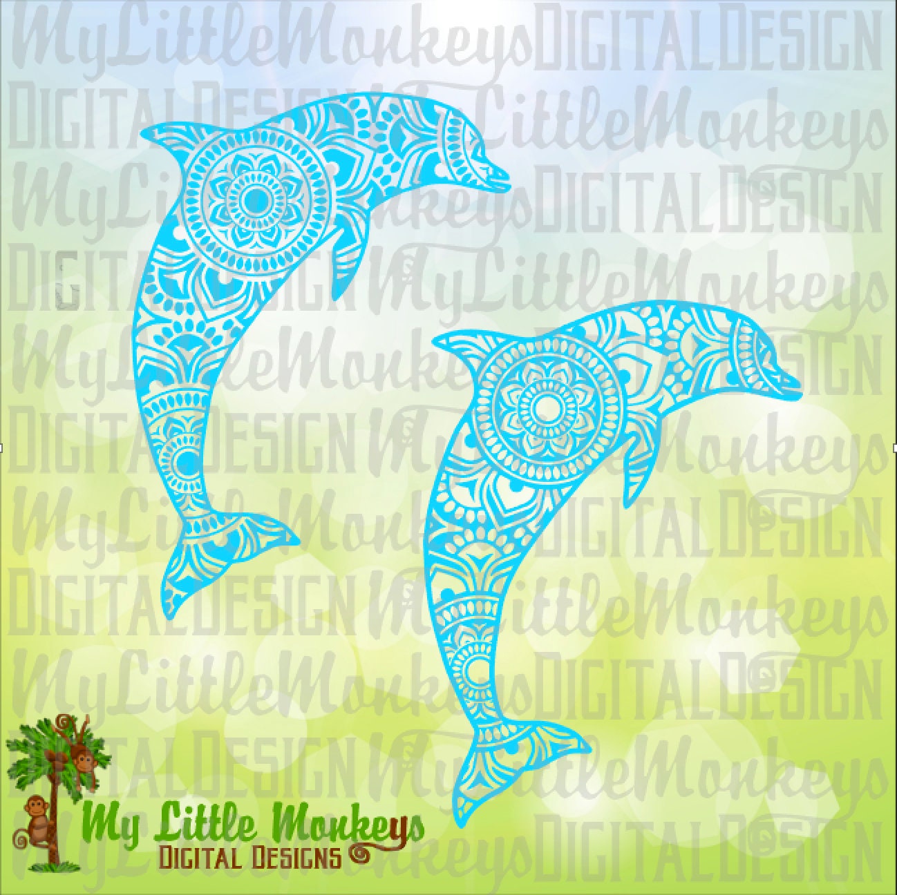Download Dolphin Svg Dolphin Mandala Dolphin Shirt Dolphin Etsy