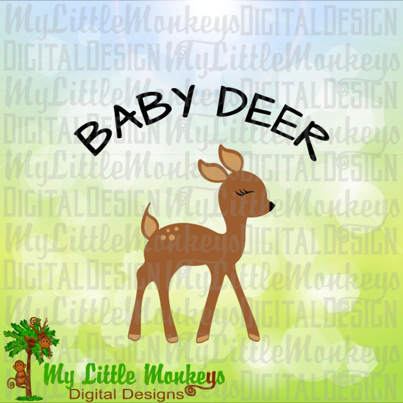 Download Baby Deer SVG Deer SVG Woodland Animal Svg Christmas Svg ...