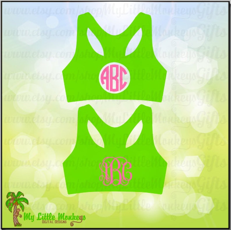 Download Workout Monogram Base Designs Bundle Instant Download SVG ...