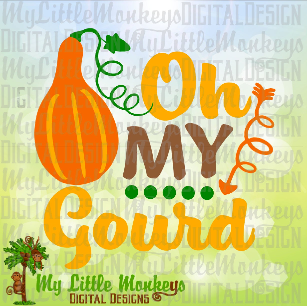Gourd SVG Oh My Gourd SVG Pumpkin Svg Thanksgiving Svg | Etsy Denmark