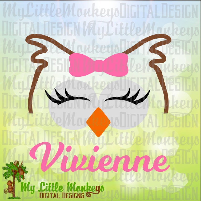 Download Owl Face Woodland Animal Design Commercial Use SVG Cut File | Etsy