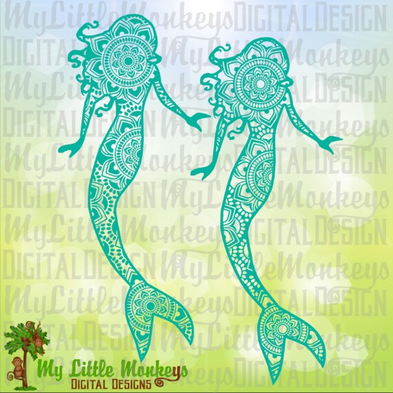 Download Free Mermaid Svg Mermaid Mandala Mermaid Shirt Mermaid Decal Etsy SVG Cut Files