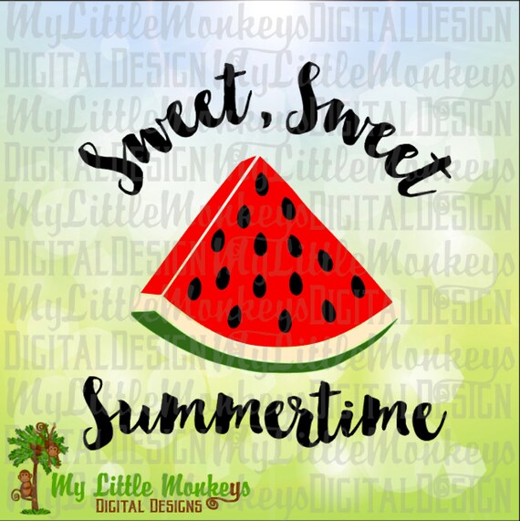 Free Free 229 Sweet Summer Time Watermelon Svg SVG PNG EPS DXF File