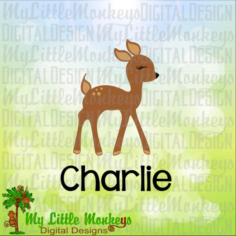 Download Baby Deer SVG Deer SVG Woodland Animal Svg Christmas Svg ...