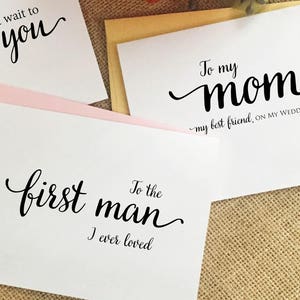 Father of the bride gift from bride to the first man I ever loved card dad wedding gift father of the bride card dad wedding day card to dad image 2