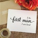 Father of the bride gift from bride to the first man I ever loved card dad wedding gift father of the bride card dad wedding day card to dad